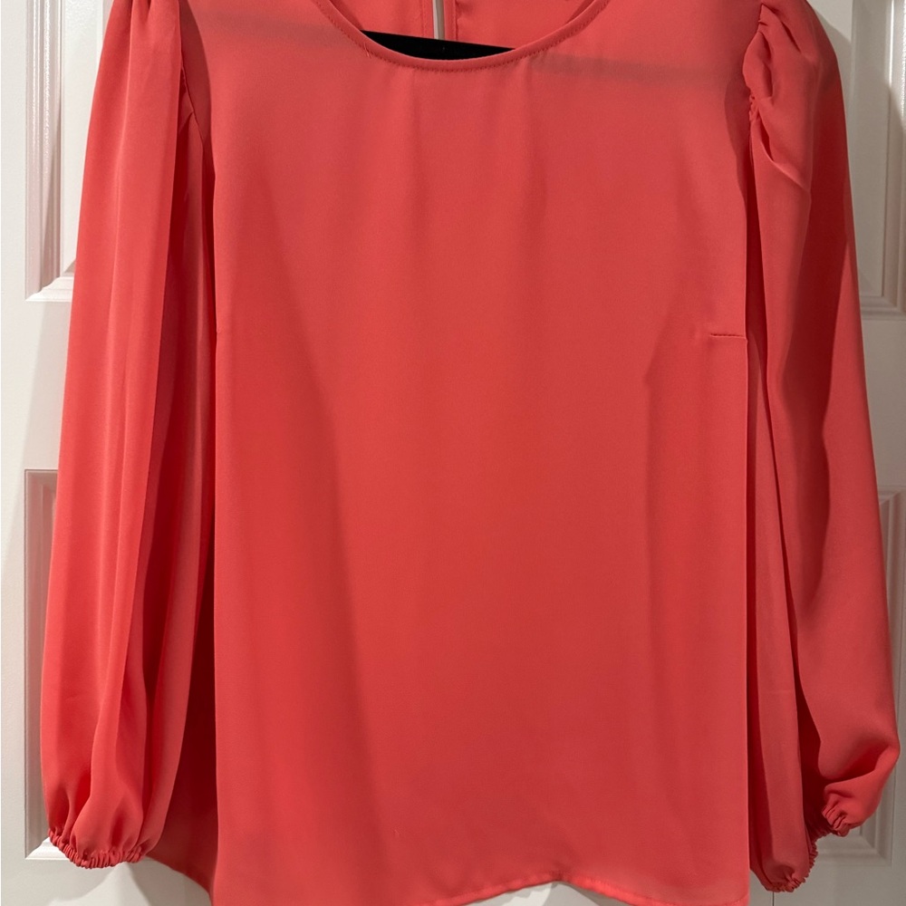 Apt. 9 Women's Vibrant Coral Blouse